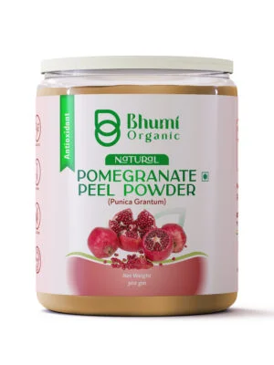 Bhumi Organic , Pomegranate Peel Powder , Punica Grantum , 300 gm
