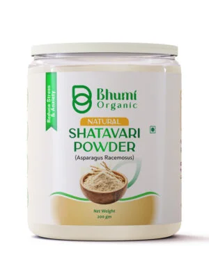 Bhumi Organic , Shatavari Powder , Asparagus Racemosus , 200 gm