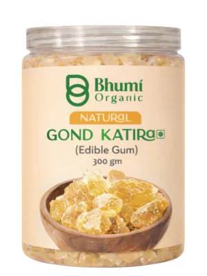 Bhumi Organic Gond Katira 300g | Natural Body Coolant & Energy Booster
