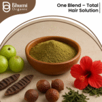 Bhumi Organic 5-in-1 Hair Care Powder 400g | Amla, Bhringraj | For Hair Fall & Growth