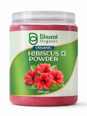 Pure Natural Hibiscus Powder 200 GM | For Hair Growth, Skin Care & Tea