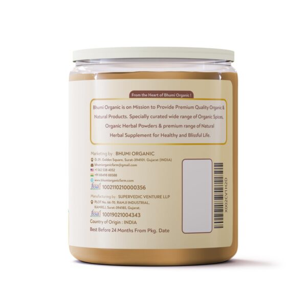 Bhumi Organic 5-in-1 Hair Care Powder with Amla, Bhringraj, Reetha, Shikakai, Hibiscus, Chemical-free, 200g