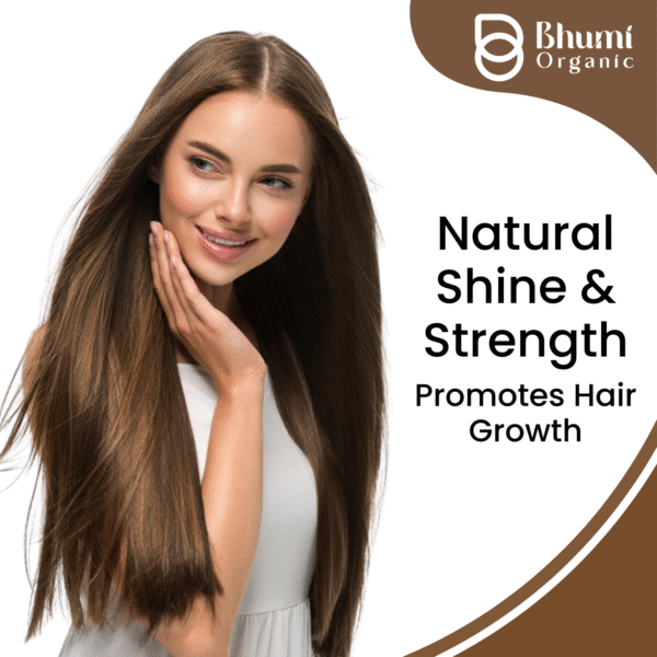 Bhumi Organic 5-in-1 Hair Care Powder 400g | Amla, Bhringraj | For Hair Fall & Growth