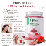 Pure Natural Hibiscus Powder 200g | For Hair Growth, Skin Care & Tea