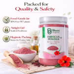 Pure Natural Hibiscus Powder 200g | For Hair Growth, Skin Care & Tea