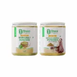 Bhumi Organic Natural Hair Care Powder Set - Bhringraj 200g and Reetha 250g