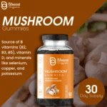Mushroom Gummies, 2500mg Functional Mushrooms, 60 Gummies, Sugar-Free