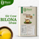 Gir Cow Bilona Ghee - Made From Curd (2 LTR )(TIN PACK)