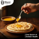 Bhumi Organic Full Moon Gir Cow Bilona Ghee - Made From Curd (2 LTR )(TIN PACK)+ Free 1 kg MultiFlora Honey