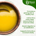 Bhumi Organic Full Moon Gir Cow Bilona Ghee - Made From Curd (5 LTR)(DOLCHI)+ (FREE 1 ltr gir cow ghee)