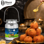 Bhumi Organic Full Moon Gir Cow Bilona Ghee - Made From Curd (5 LTR)(DOLCHI)+ (FREE 1 ltr gir cow ghee)