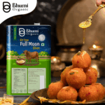 Bhumi Organic Full Moon Gir Cow Bilona Ghee - Made From Curd (2 LTR )(TIN PACK)+ Free 1 kg MultiFlora Honey