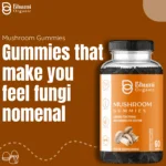 Mushroom Gummies, 2500mg Functional Mushrooms, 60 Gummies, Sugar-Free