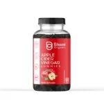 Bhumi Organic Apple Cider Vinegar Gummies, 60 Count, Dietary Supplement, Vegan, Gluten-Free