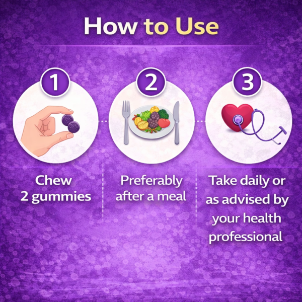 Elderberry Gummies | Immune Support with Zinc, Vitamin C & D3 | 60 Vegetarian Gummies