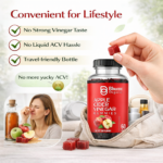 Apple Cider Vinegar Gummies | Vegan & Gluten-Free Detox Support | 60 Count