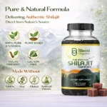 Pure Himalayan Shilajit Gummies | Fulvic Acid + Ashwagandha | Energy & Vitality | 60 Count