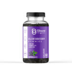 Bhumi Organic Elderberry Gummies, Immune Support with Zinc, Vitamin C, D3, 60 Count, Vegetarian