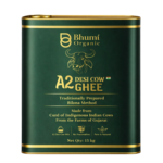 Desi Cow A2 Bilona Ghee Made from Curd | 15 KG (TIN PACK) | Traditional Wooden Churned