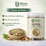 Bhumi Organic 9 in 1 Snack Mix – Nuts & Seeds Mix (300g)