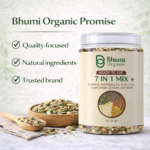Bhumi Organic 7 in 1 Seeds Mix – Roasted Edible Seeds (300g)