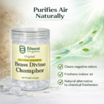 Bhumi Organic Bhimseni Camphor – 100% Pure Solid Kapur (250 g Jar)