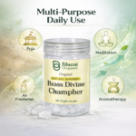 Bhumi Organic Bhimseni Camphor – 100% Pure Solid Kapur (250 g Jar)