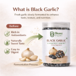 Bhumi Organic Fermented Black Garlic | 500g | Aged Superfood for Heart & Immunity