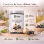 Bhumi Organic Fermented Black Garlic | 500g | Aged Superfood for Heart & Immunity