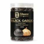 Bhumi Organic Black Garlic Fermented Single Clove | 250 GM | Aged Himalayan Superfood