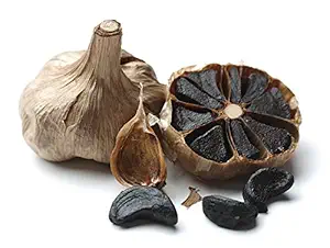 Bhumi Organic Fermented UNPEELED Black Garlic | 1000 GM | Aged Superfood for Heart & Immunity