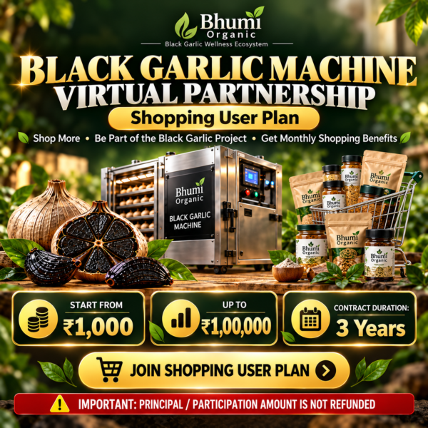 BLACK GARLIC MACHINE VIRTUAL PARTERSHIP (SHOPPING USER )