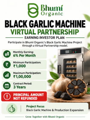 BLACK GARLIC MACHINE VIRTUAL PARTERSHIP (EARNING INVESTOR )